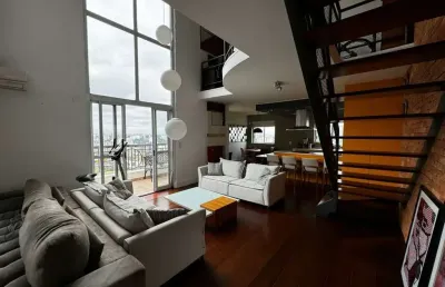 Condomínio openhouse loft panamby - cobertura 162m² com 2 suites, 3 banheiros e 3 vagas