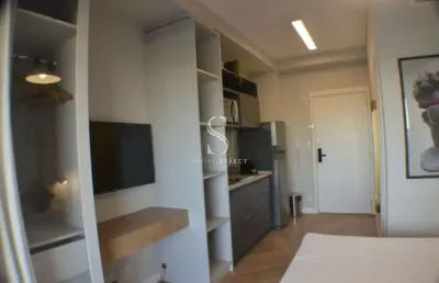 Condominio thera ibirapuera em indianópolis, studio de 27m² com 1 dormitório, sem vaga.