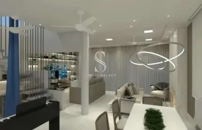 Brooklin - casa em construção de 346m² com 3 suítes e 3 vagas.