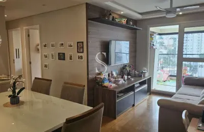 Condomínio barra do una na saúde, apartamento mobilado de 85m² com  3 dormitórios, 1 suíte, 2 vagas.