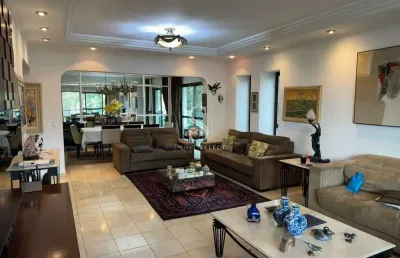 Condomínio villa reale em morumbi - apartamento de 247m² com 3 suítes, sala ampla e 4 vagas.