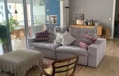 Queen perdizes em sumaré, apartamento mobiliado de 140m² com 3 dormtiórios, 2 suítes, 3 vagas.