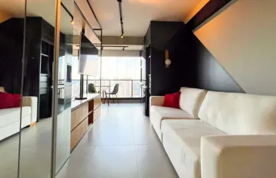 Estação gabriele, studio de 39m² com 1 quarto, 1 vaga a venda no campo belo
