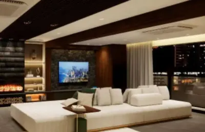 Condomínio ez parque da cidade - apartamento de 196m² com 3 suítes, 5 banheiros e 3 vagas.