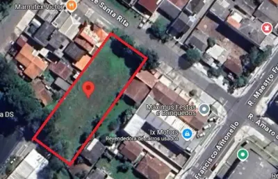 Terreno à venda na Rua Amaro de Santa Rita, 449, Fanny, Curitiba