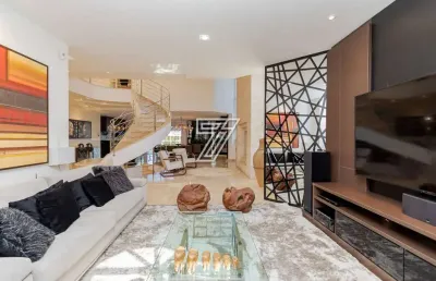Casa em condomínio fechado com 7 quartos à venda na rua das gaivotas, 582, alphaville graciosa, pinhais, 498 m2 por r$ 7.300.000