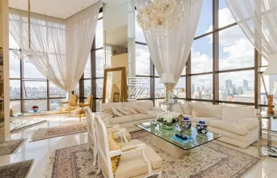 Apartamento com 5 quartos à venda na rua francisco rocha, 63, batel, curitiba, 412 m2 por r$ 4.499.000