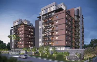 Cobertura com 2 quartos à venda na rua da bandeira, 543, cabral, curitiba, 135 m2 por r$ 1.685.900