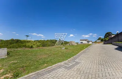 Terreno em condomínio fechado à venda na rua clara sliwkin knopfholz, 200, butiatuvinha, curitiba, 811 m2 por r$ 790.000