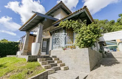 Casa com 4 quartos à venda na rua rachid pacífico fatuch, 431, santa felicidade, curitiba, 379 m2 por r$ 1.790.000