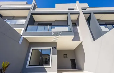Casa com 4 quartos à venda na rua pinheiro guimarães, 873, portão, curitiba, 160 m2 por r$ 1.010.000