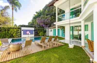 Casa em condomínio fechado com 4 quartos à venda na rua eduardo sprada, 1767, campo comprido, curitiba, 621 m2 por r$ 4.900.000