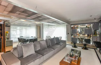 Apartamento com 3 quartos à venda na avenida iguaçu, 2663, água verde, curitiba, 221 m2 por r$ 3.499.000