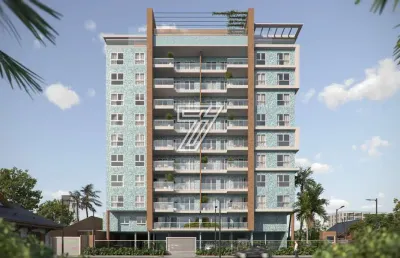 Apartamento com 2 quartos à venda na rua josé bonifácio, 1395, brejatuba, guaratuba, 71 m2 por r$ 681.992