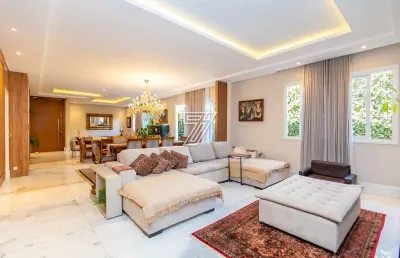 Casa em condomínio fechado com 4 quartos à venda na avenida manoel ribas, 8501, santa felicidade, curitiba, 360 m2 por r$ 3.400.000