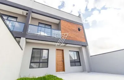 Casa em condomínio fechado com 3 quartos à venda na rua professor joão duck filho, 431, xaxim, curitiba, 144 m2 por r$ 669.000