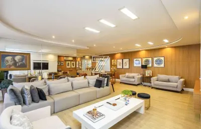Apartamento com 3 quartos à venda na rua francisco juglair, 749, mossunguê, curitiba, 222 m2 por r$ 2.890.000