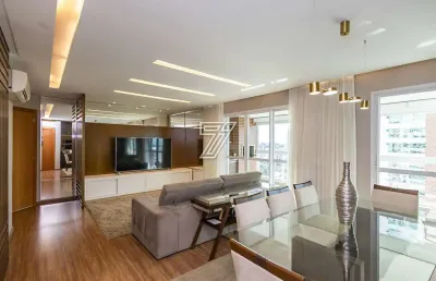 Apartamento com 3 quartos à venda na rua deputado heitor alencar furtado, 3600, ecoville, curitiba, 126 m2 por r$ 1.590.000
