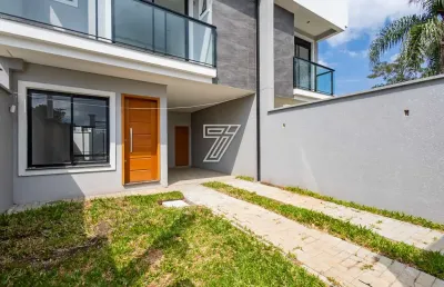 Casa em condomínio fechado com 3 quartos à venda na rua gerônimo muraro, 894, santa felicidade, curitiba, 137 m2 por r$ 840.000