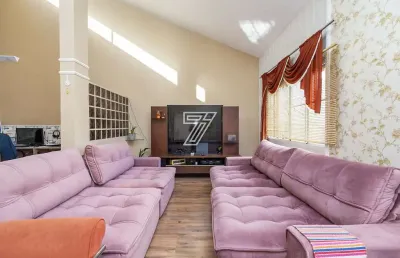 Casa com 4 quartos à venda na rua luiz leopoldo landal, 1044, novo mundo, curitiba, 267 m2 por r$ 1.300.000