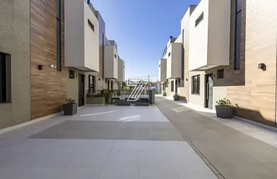 Casa em condomínio fechado com 3 quartos à venda na rua roberto gava, 419, pilarzinho, curitiba, 207 m2 por r$ 1.150.000