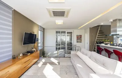 Cobertura com 3 quartos à venda na rua martha cruz lima ratton, 183, campina do siqueira, curitiba, 162 m2 por r$ 1.390.000