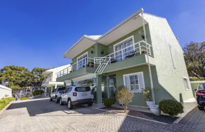 Casa em condomínio fechado com 4 quartos à venda na avenida cândido hartmann, 5178, santa felicidade, curitiba, 293 m2 por r$ 2.280.000