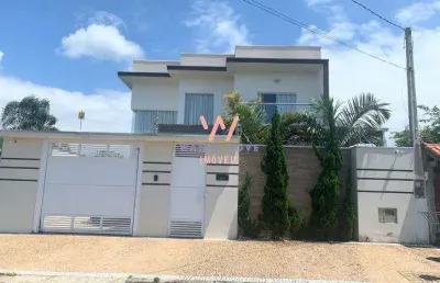 Sobrado à venda, 6 quartos, 3 suítes, 2 vagas, pontal de santa marina - caraguatatuba/sp