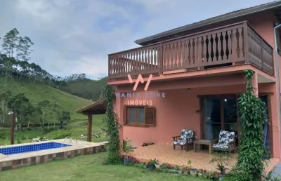 Sítio à venda, 4 quartos, 2 suítes, 6 vagas, pouso alto - natividade da serra/sp