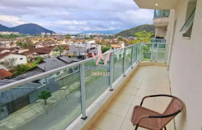 Apartamento à venda, 2 quartos, 1 suíte, 1 vaga, cidade jardim - caraguatatuba/sp
