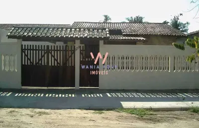 Casa a 400m da praia, com 3 dormitórios à venda, 150 m² por r$ 720.000 - porto novo - caraguatatuba/sp