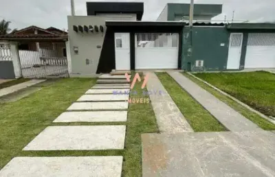 Casa com 3 dormitórios à venda, 88 m² por r$ 650.000 - jardim das gaivotas - caraguatatuba/sp