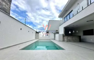 Casa de alto padrão com 5 dormitórios à venda, 330m² por r$3.200.000 - massaguaçu - caraguatatuba/sp