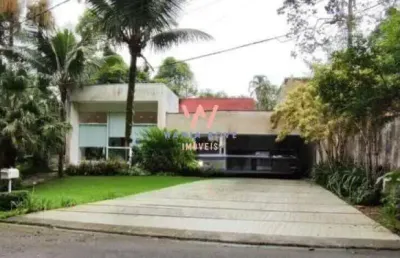 Casa alto padrão, com 4 dormitórios à venda, 313 m² por r$ 2.500.000 - massaguaçu - caraguatatuba/sp