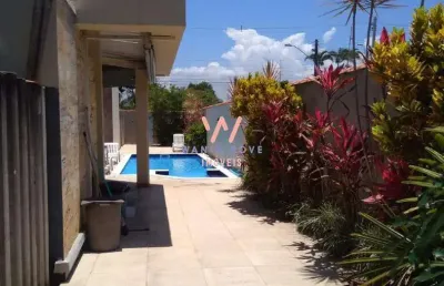 Casa a 500m da praia, com 6 dormitórios à venda, 420m² por r$1.590.000 - praia das palmeiras - caraguatatuba/sp