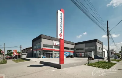 Ponto comercial para alugar na rua castro, 1036, cruzeiro, são josé dos pinhais, 224 m2 por r$ 12.000
