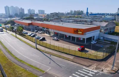 Ponto comercial para alugar na andré ferreira barbosa, 8157, pinheirinho, curitiba, 75 m2 por r$ 5.600