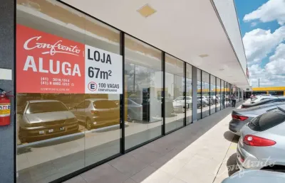 Ponto comercial para alugar na avenida paraná, 1408, centro, fazenda rio grande, 67 m2 por r$ 8.000