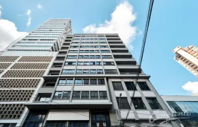 Sala comercial para alugar na rua ébano pereira, 44, centro, curitiba, 133 m2 por r$ 2.000