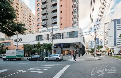 Sala comercial à venda na rua professor dario velloso, 26, vila izabel, curitiba, 104 m2 por r$ 728.000