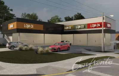Ponto comercial para alugar na avenida jacob macanhan, 4100, centro, pinhais, 413 m2 por r$ 32.000