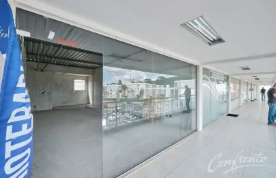 Sala comercial para alugar na rua juvenal carvalho, 127, fazendinha, curitiba, 53 m2 por r$ 2.959