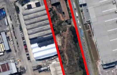 Terreno comercial para alugar na avenida da república, 4383, parolin, curitiba por r$ 18.325