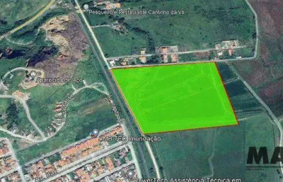 Área à venda, 96800 m² por r$ 6.292.000,00 - itaguaçu - aparecida/sp