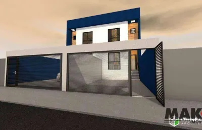 Sobrado com 2 dormitórios à venda, 86 m² por r$ 585.000,00 - jardim casa branca - suzano/sp