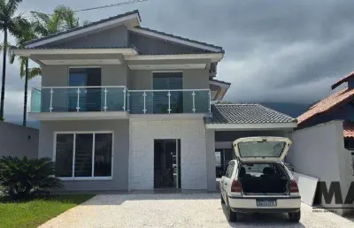 Sobrado com 4 dormitórios à venda, 350 m² por r$ 1.900.000 - morada da praia - bertioga/sp