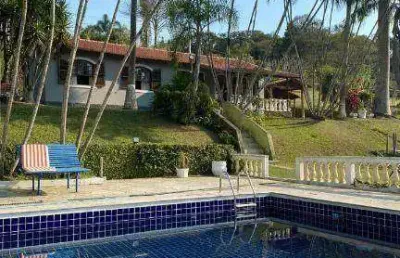 Chácara com 3 dormitórios à venda, 24000 m² por r$ 2.200.000,00 - porteira preta - mogi das cruzes/sp