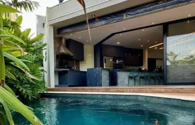 Casa em condomínio para venda em ribeirão preto, residencial e empresarial alphaville, 4 dormitórios, 4 suítes, 6 banheiros, 4 vagas
