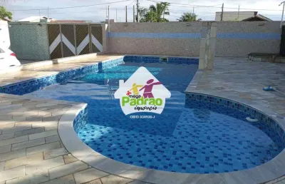 Sobrado com 10 dorms, estância balneária maria helena novaes, peruíbe - r$ 900 mil, cod: 8839