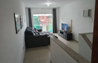 Casa em condomínio fechado com 2 quartos à venda na Cidade Naútica, São Vicente 